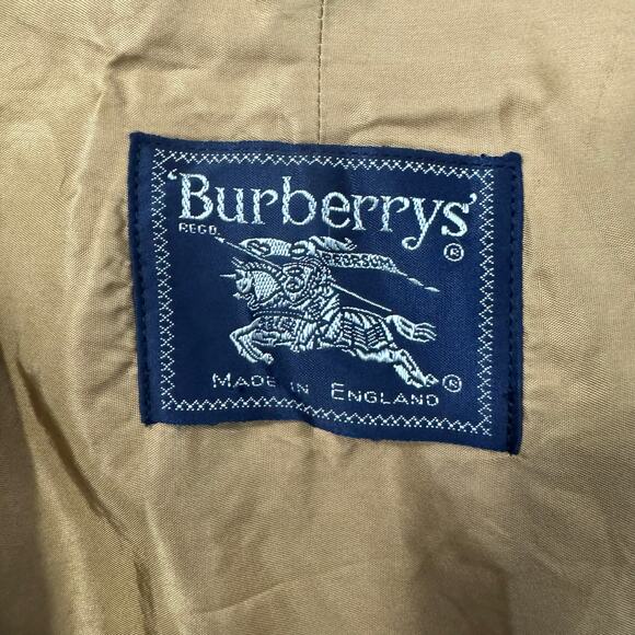 Burberrys’ Vintage 100% Wool Nova Check Coat Liner / Vest Made in England - Picture 7 of 9
